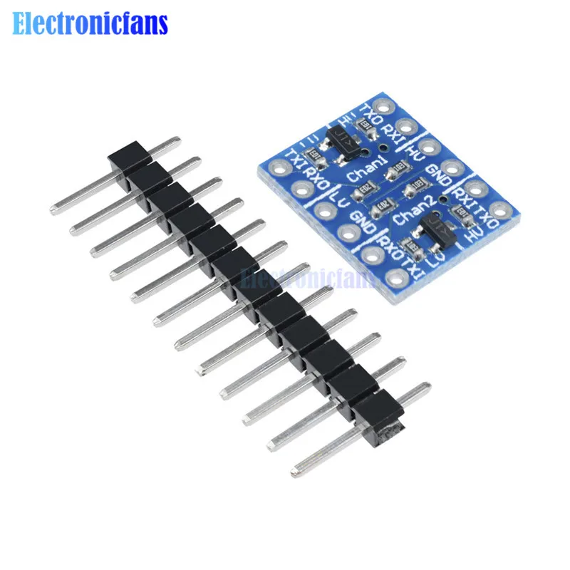 5 шт./лот двухканальный межсоединений интегральных схем I2C материнскую плату преобразователь уровня двунаправленный доска при напряжении от 5 в до 3,3 релейный модуль для Arduino