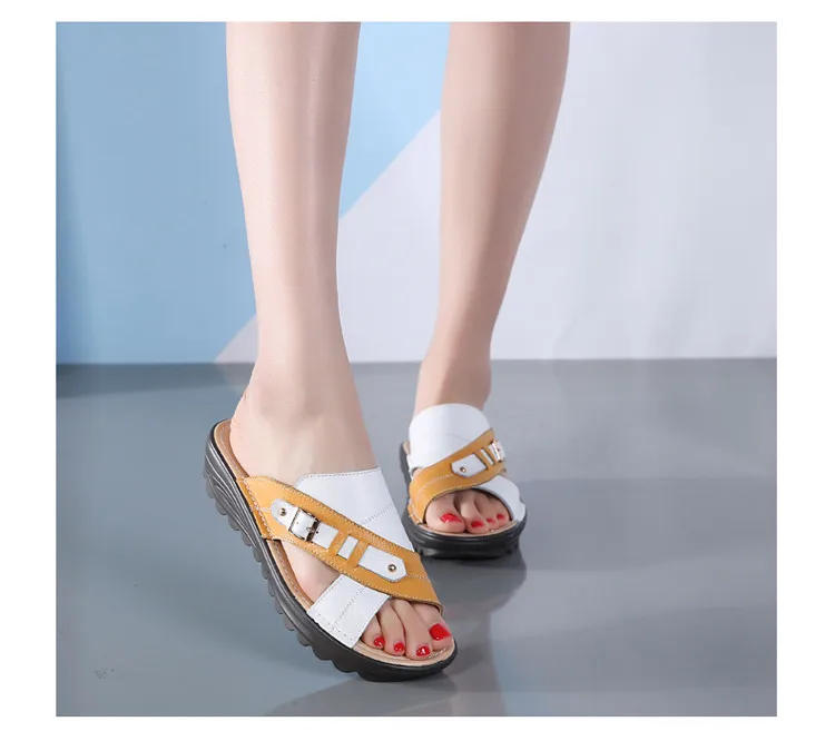 AH 1793-2019 Genuine Leather New Women Sandals-11