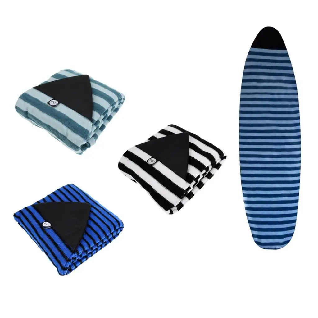 6ft Surf Surfboard Sock Protective Storage Cover Case Bag stripe for Shortboard Bodyboard Water Sports Surfing Accessories