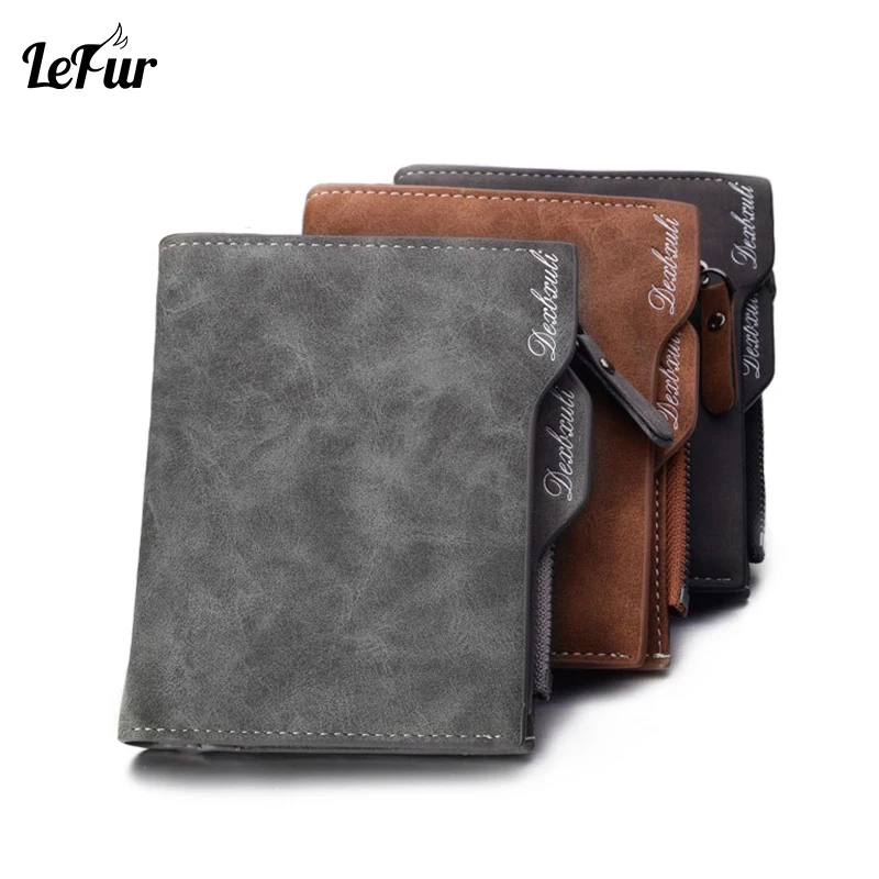 

Fashion Man Wallet Men Soft PU Leather Wallet With Removable Card Slots Multifunction Male Purse Card Holder Clutch Bag carteira