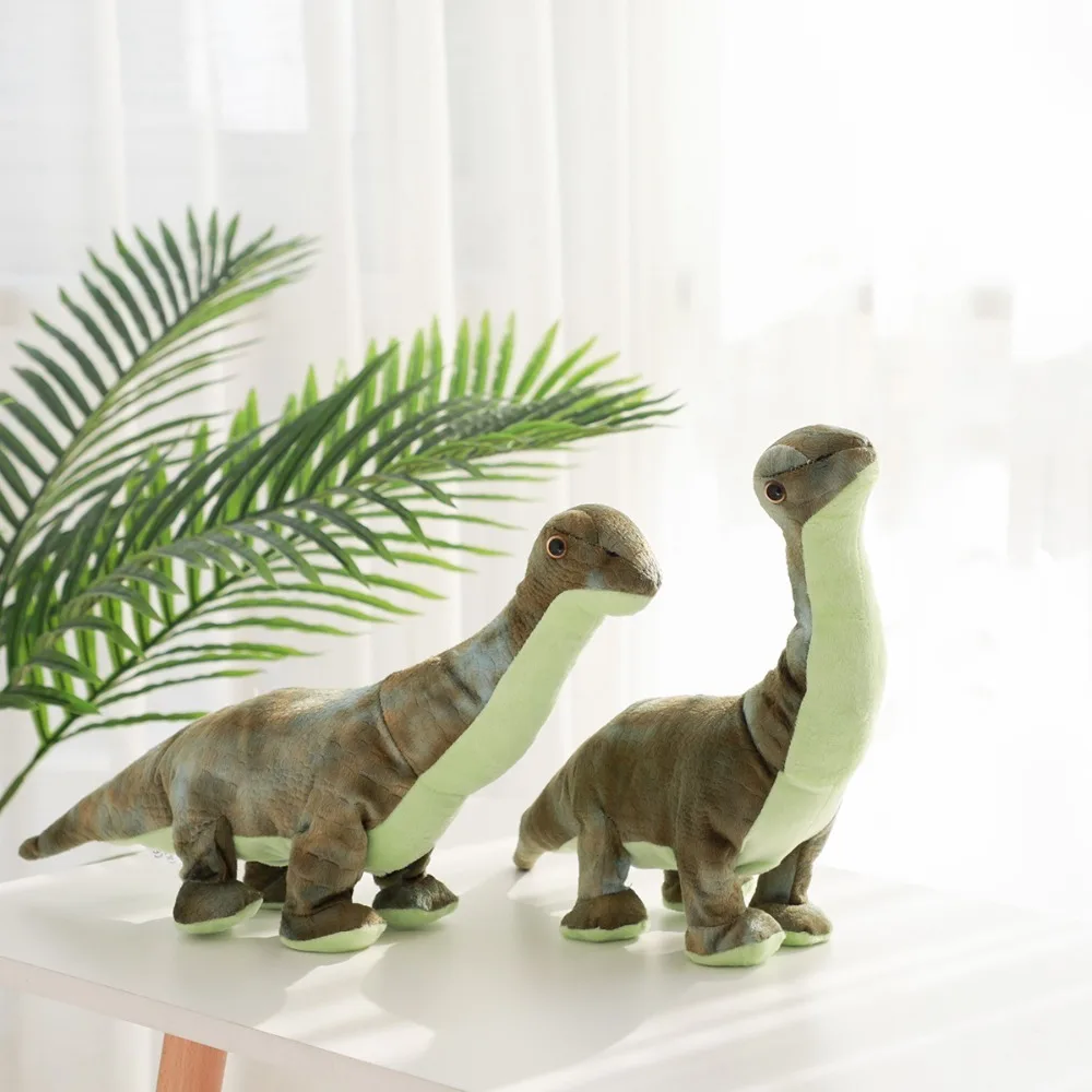40 см электрический звук и прогулки моделирование динозавр бронтозавр плюшевые игрушки для детей Парк Юрского периода Динозавр