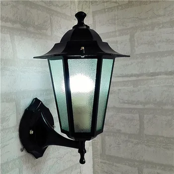 

Antique led wall lamp outdoor waterproof bedroom outdoor balcony corridor aisle lamp