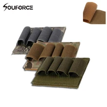 3 цвета переноска 4 круглый держатель Molle pouchмногофункциональная тактика крюк и петля наружная посылка для охоты стрельба из лука