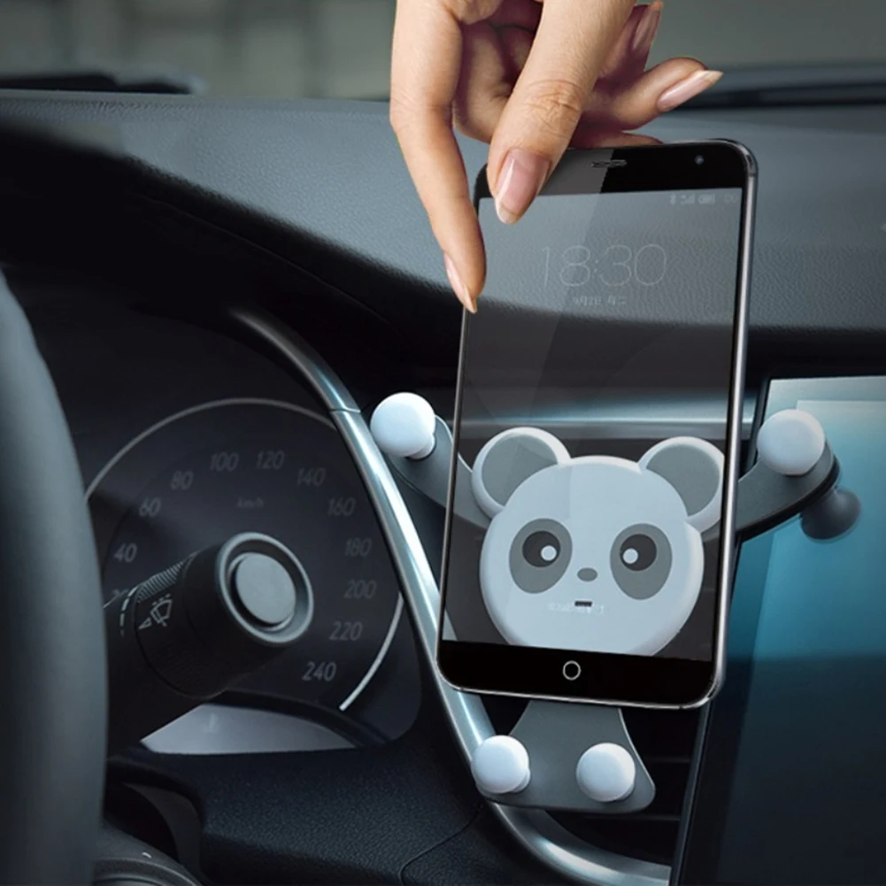 

Car Installation Vent Fashion Gravity Bracket Universal Mobile for Phone GPS Holder Auto Accessories Vihecle Outlet