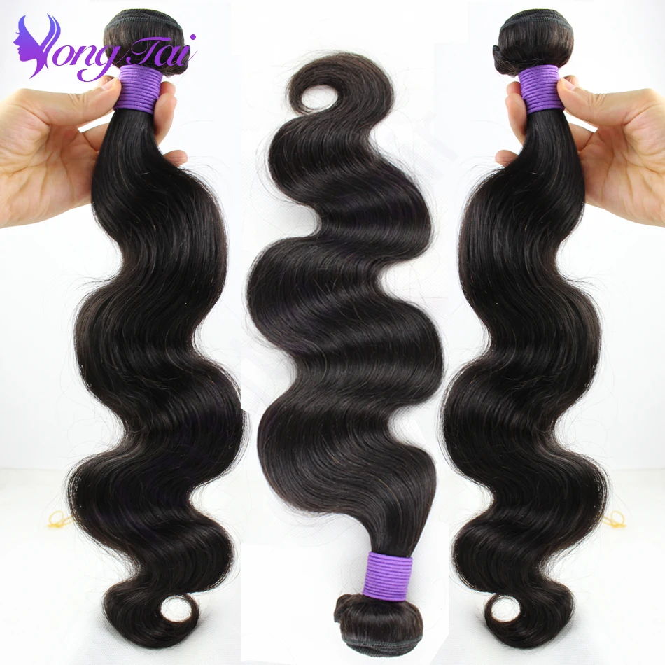 

Brazilian virgin hair Body wave 3 Bundles Mixed 10-26 Inches Natural Color Remy Human Hair Extension Human hair Body wave