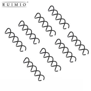 

8pcs Portable Metal Spiral Hair Pins Clips Bun Stick Pick for DIY Hair Style