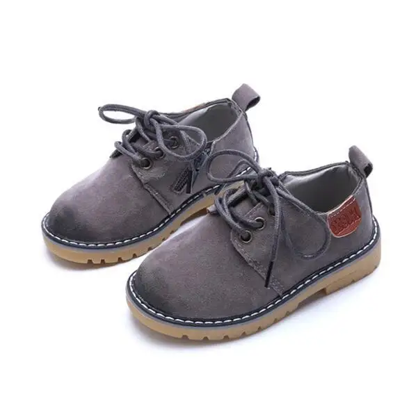 

Kids Shoes Boys Martain Boots New Spring Solid Gentleman Fashion Boys Shoes Kids Soft Outdoor Girls Boots Shoes Size 21-36