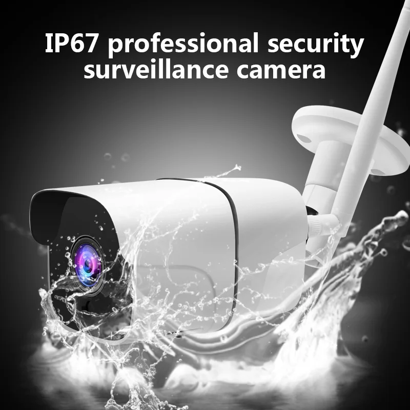  Hd 1080P Wireless Slot per Schede Sd Audio Macchina Fotografica Del Ip di 2.0MP Wifi di Sicurezza D
