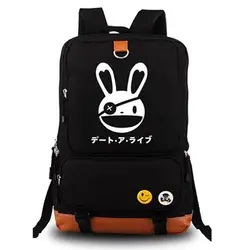 Дата живой Yatogami tohka аниме Косплэй мультфильм сумка унисекс Сумки на плечо школьный ноутбук Рюкзаки распродажа