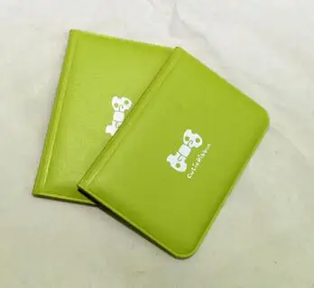 Новое поступление милый кавайный мультяшный кошелек для девочек держатель для кредитных ID визиток Чехол-сумка Защита 12 слотов - Цвет: Green Bowknot