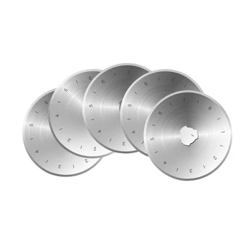 

28mm SK-7 Steel Quilting Rotary Cutter Blade Patchwork Fabric Cutting Fits Olfa Fiskars Clover Rotary Cutter With Case