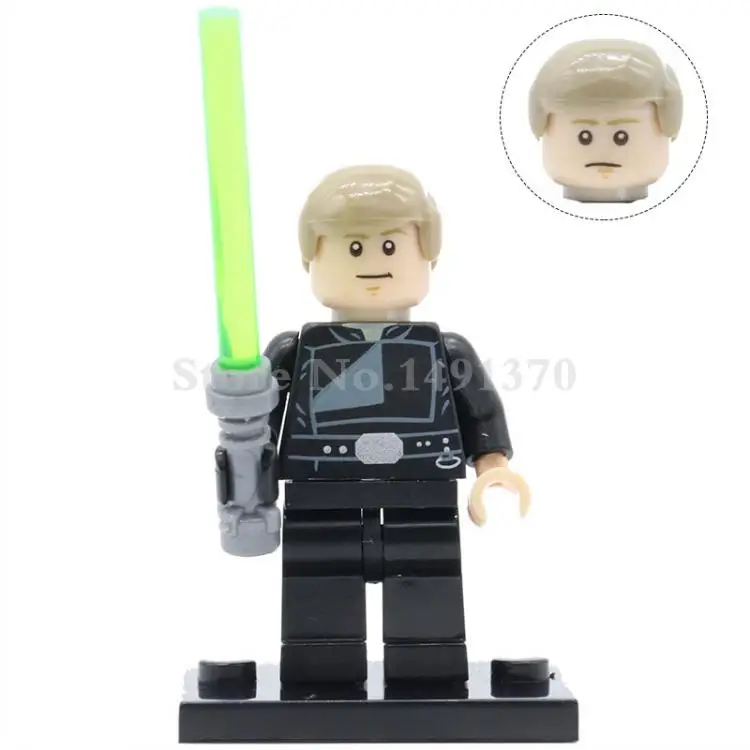 

STAR WARS Mini Luke Skywalker SW635 Single Sale Jedi Master PG679 Lepin Starwars Assemble Building Blocks Toys Kids Gifts
