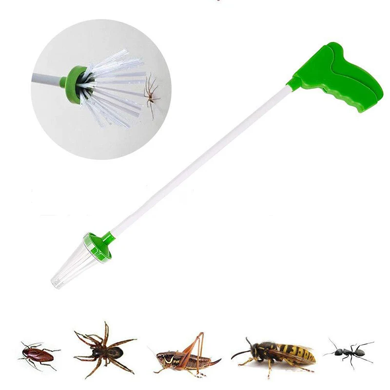 

Long-Handled Insect Grabber Travel Eco Friendly Catch & Release Spiders and Insects