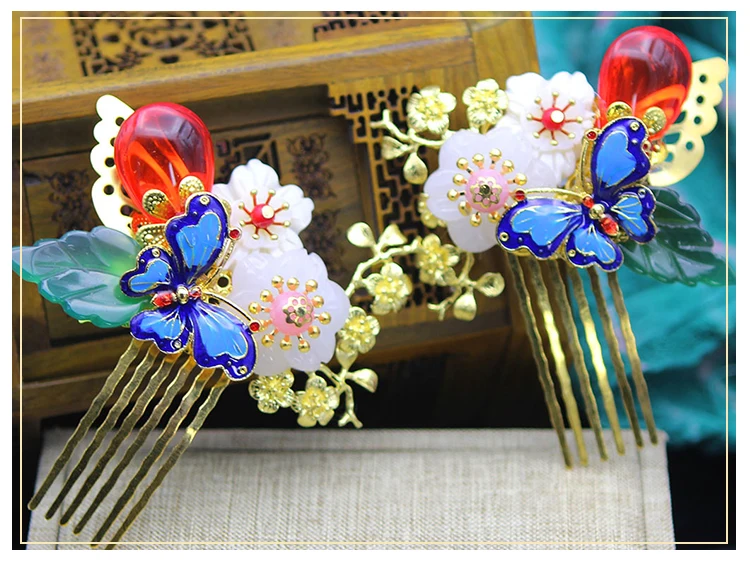 Ribbon Tassel Fur Ball Cosplay Hair Clips Hanfu Hair Accessories Chinese Hanfu Accessory Hair Jewelry Hair Combs 8 style 100pcs 6 6 cm earring necklace display cards earrings tags packing card accessory jewelry card wholesale