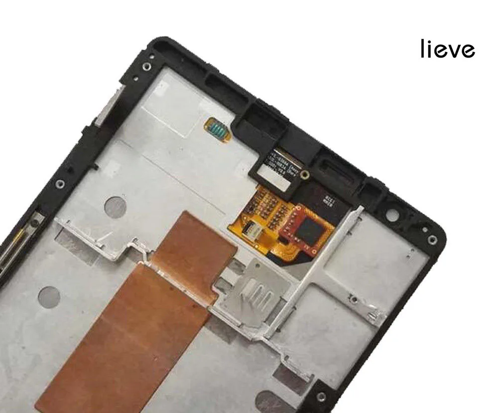 

6" New LCD Dispaly Touch Screen Digitizer Assembly + Frame For Nokia Lumia 1520 Replacement