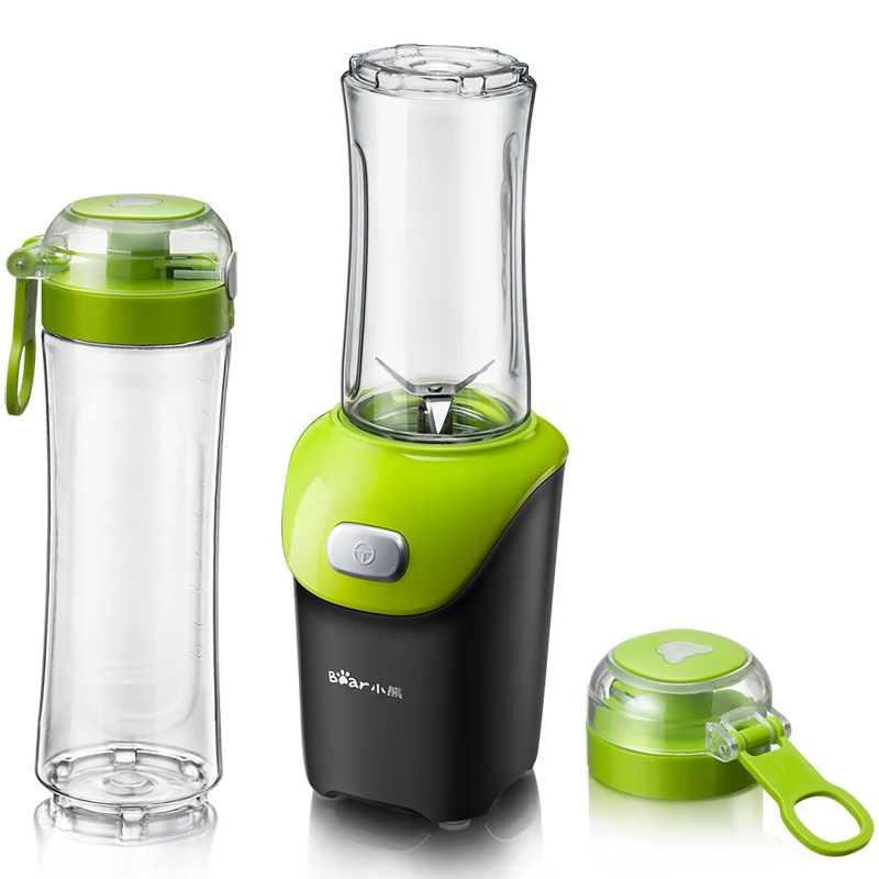 Bear 220V Portable Electric Blender Juicer Water Bottle Rechargeable