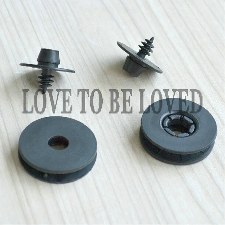 Universal Black x 2Pcs Car Mat Carpet Clips Fixing Grips Clamps Floor