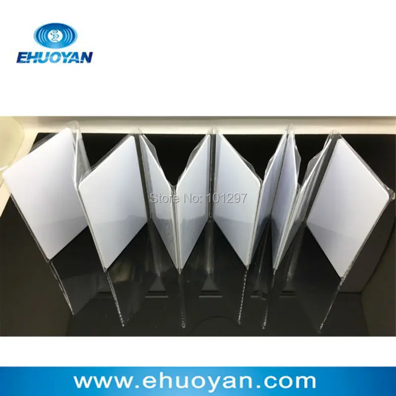 

100 pcs/lot 13.56Mhz ISO 14443A FM11RF08 1K Bytes White PVC Cards