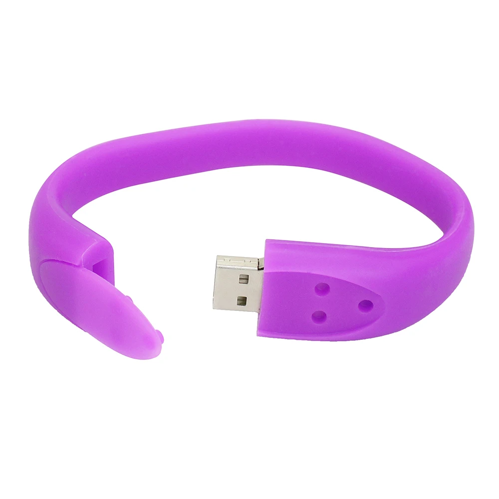 USB Stick Silicone Bracelet 4GB 8GB 16GB 32GB 64GB 128GB Flash Drive