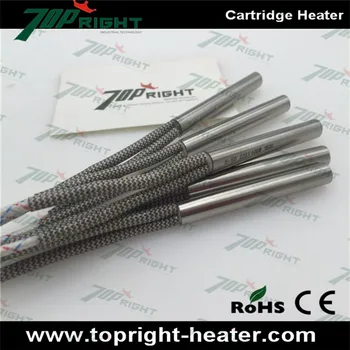

Dia.8x60mm 220v400w Industrial Cartridge Heater, cartridge heating resistances