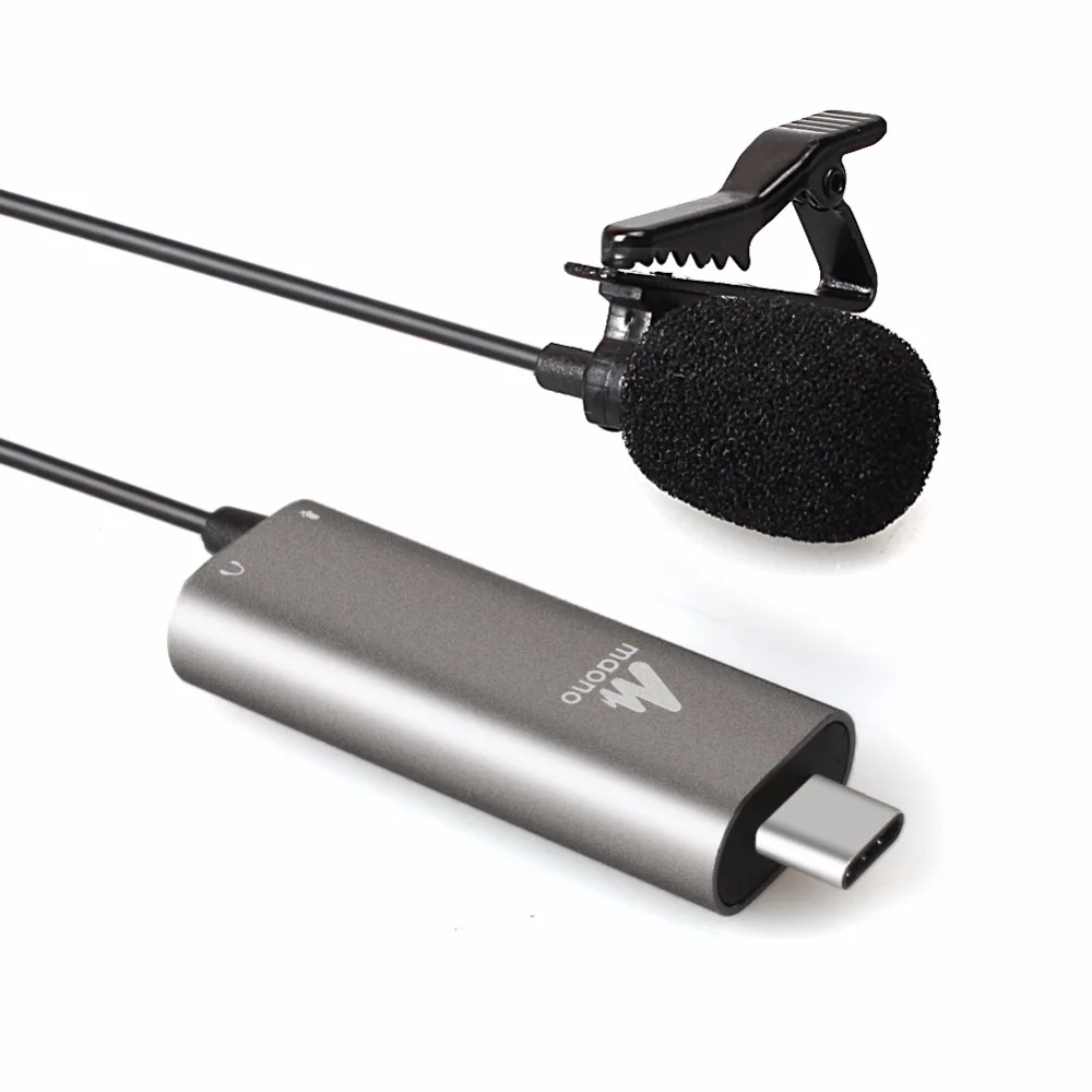 MAONO петличный микрофон металлический зажим на USB микрофон всенаправленный конденсаторный микрофон Micophone рубашка воротник микрофон Youtube Mic