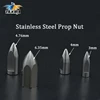 Модель лодки из нержавеющей стали Prop Nut 3/4/4.76/6.35 мм Rc аксессуары для лодки Rc вал лодки ► Фото 1/6