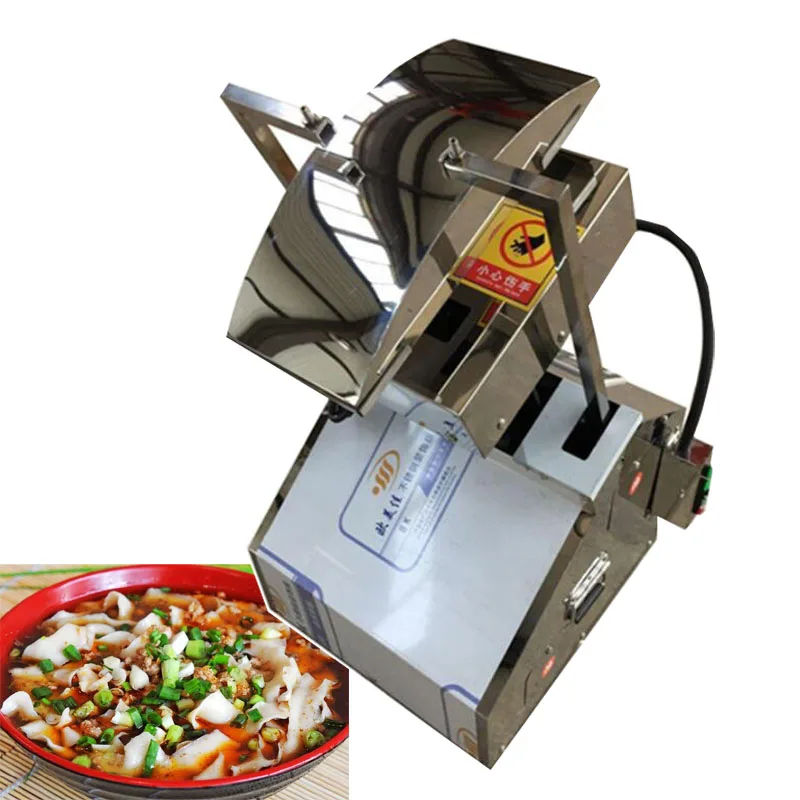 Commercial double knife imitation manual pasta machine electric planing noodles machine