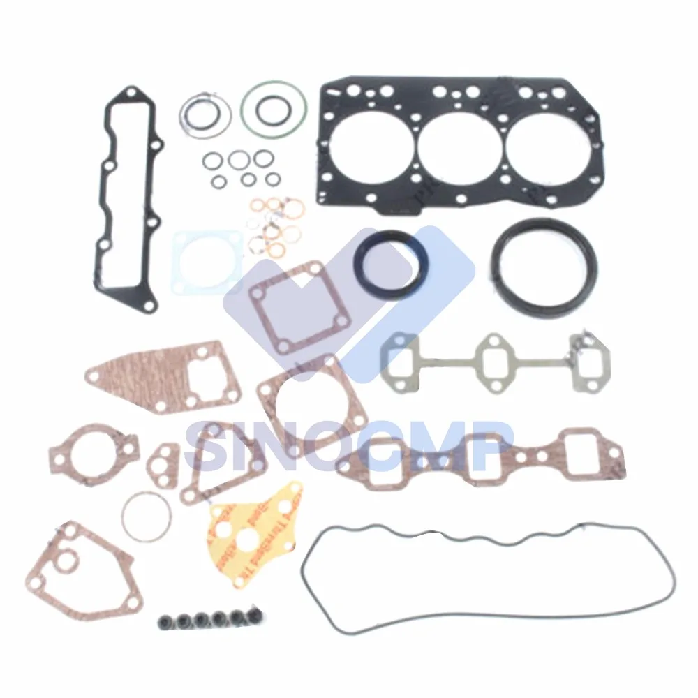 Yanmar 3TNV82 3TNV82A Engine Gasket Kit For Yanmar VIO35 Mini Excavator_