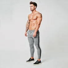 Летние повседневные брюки мужские обтягивающие новые модные деловые брюки мужские высококачественные клетчатые полосатые прямые брюки от костюма