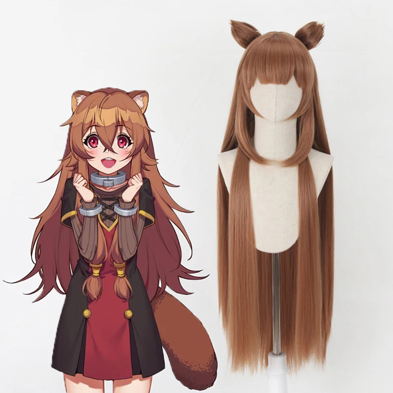

Anime The Rising Of The Shield Hero Cosplay Wigs Raphtalia Cosplay Wig Synthetic Wig Hair Party Tate No Yuusha No Nariagari