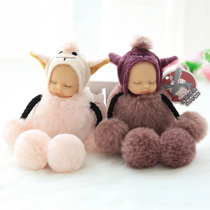 Kawaii игрушки с длинными ногами Спящая Детская плюшевая Bjd bebe куклы игрушки кулон для детей Рождественский подарок мягкая детская игрушка