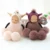 Kawaii pernas Longas Bebê Dormindo Pelúcia Bjd bonecas bebe reborn brinquedos Pingente para presente de Natal das crianças de pelúcia crianças bebê nascido brinquedo
