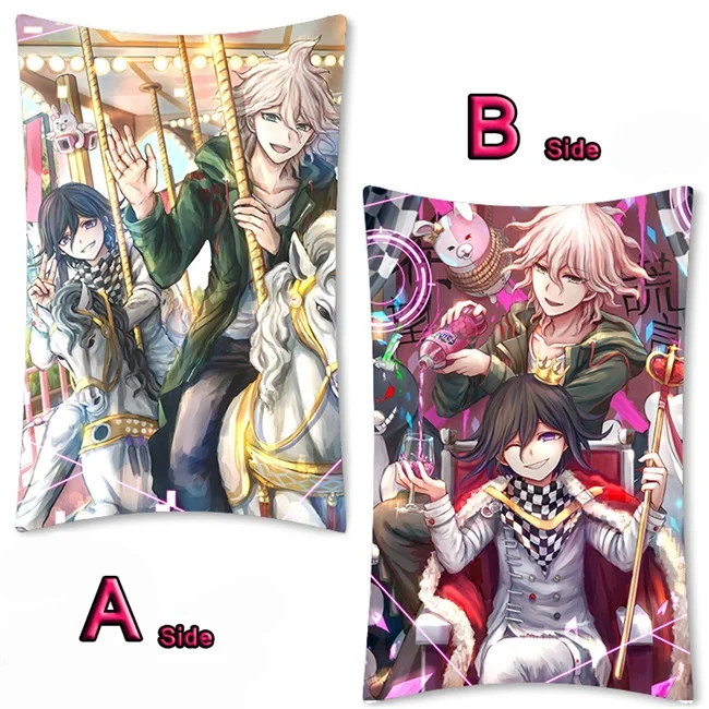 Аниме Danganronpa V3 Akamatsu kaede ouma kokichi Dakimakura обнимающий тело Чехол для подушки Otaku наволочка подарки 35x55 см - Цвет: 08