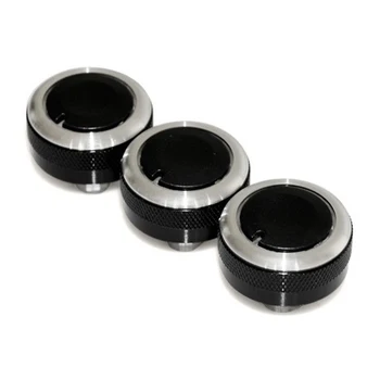 

3pcs Air Conditioning Installation heat control Switch knob AC Knob For Mazda 3 M3 2004-2013 Mazda 2 , car accessories
