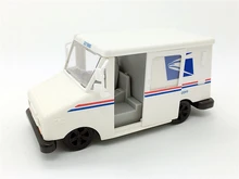 

Simulation pull back car inertia car model truck mall truck postal service mini pocket children's toy car Boy toys best gift