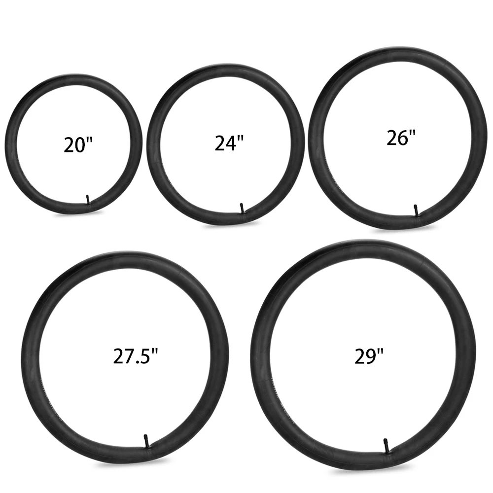 

Mountain Bike Tire 20/24/26/27.5/29 Inches Bicycle Inner Tube AV 1.75-2.125