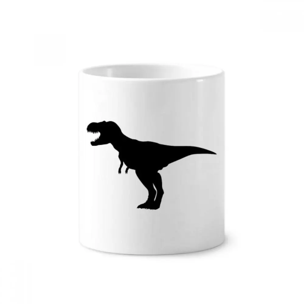 

Dinosaur Bones Bone Roar Toothbrush Pen Holder Mug White Ceramic Cup 12oz