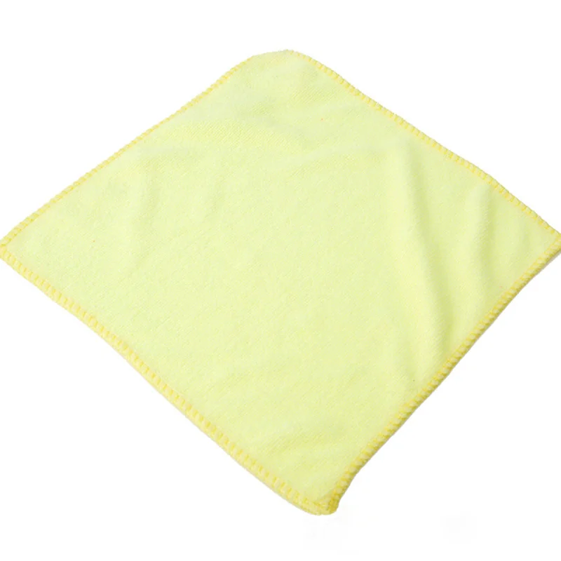10x водопоглощающая ткань микрофибра полотенце кухонное автомобильное очищающее полотенце очиститель для полировки квадратное полотенце s 30*30 см