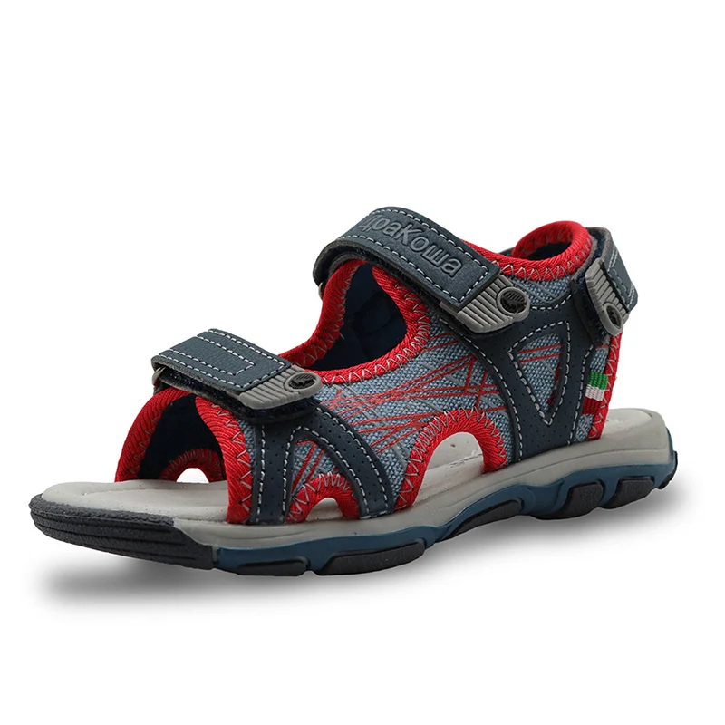 

Summer Breathable Boys Girls Casual Beach Sandals Brand New Hook and Loop Children Kids Casual Sandals Anti-slippery BS002