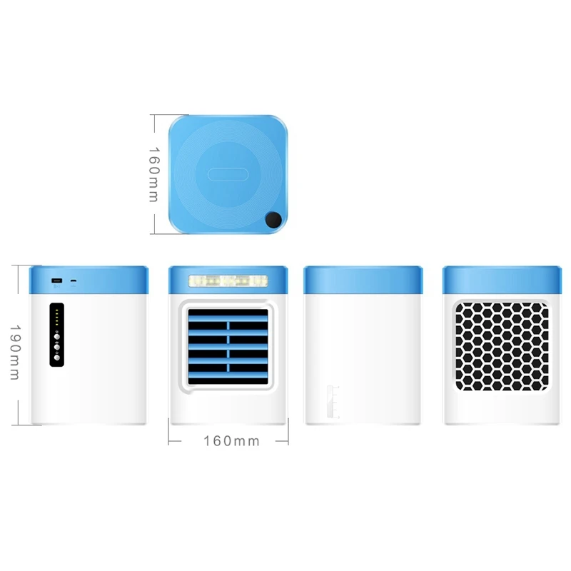 

Mini Usb Charging Home Silent Portable Cooling Power Saving Air Conditioning Fan