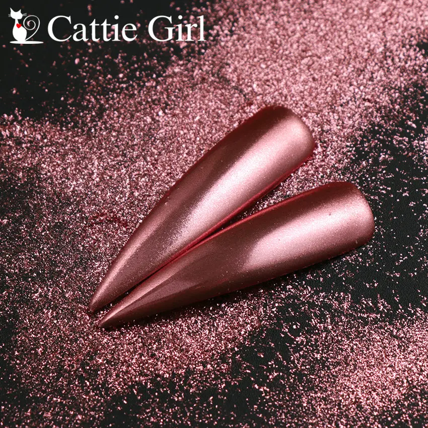 Great buy Offer for  0.2g Rose Gold Mirror Nail Glitter Powder UV Gel Polish Golden Rose Chrome Pigment Dust Shinning Gl