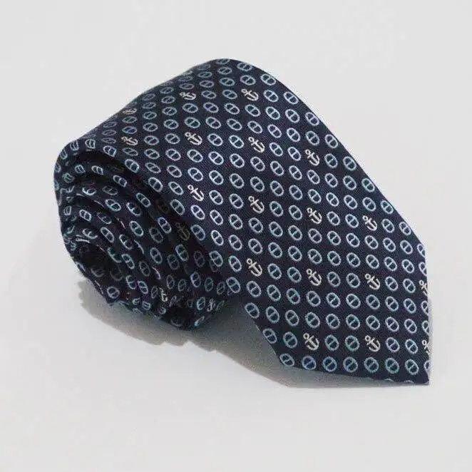 Круглые буквы 7 см полиэстер материал мужской модный Повседневный галстук Мужские аксессуары мужские галстуки s Галстуки подарок - Цвет: Black