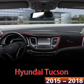 

1Pcs Car Dashboard Center Console Cover Dash Mat Protector Sunshield Cover Accessories For Hyundai Tucson 2015 2016 2017 2018