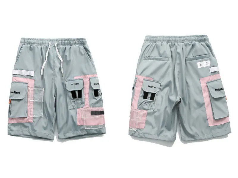 Multi Pockets Cargo Baggy Shorts 1