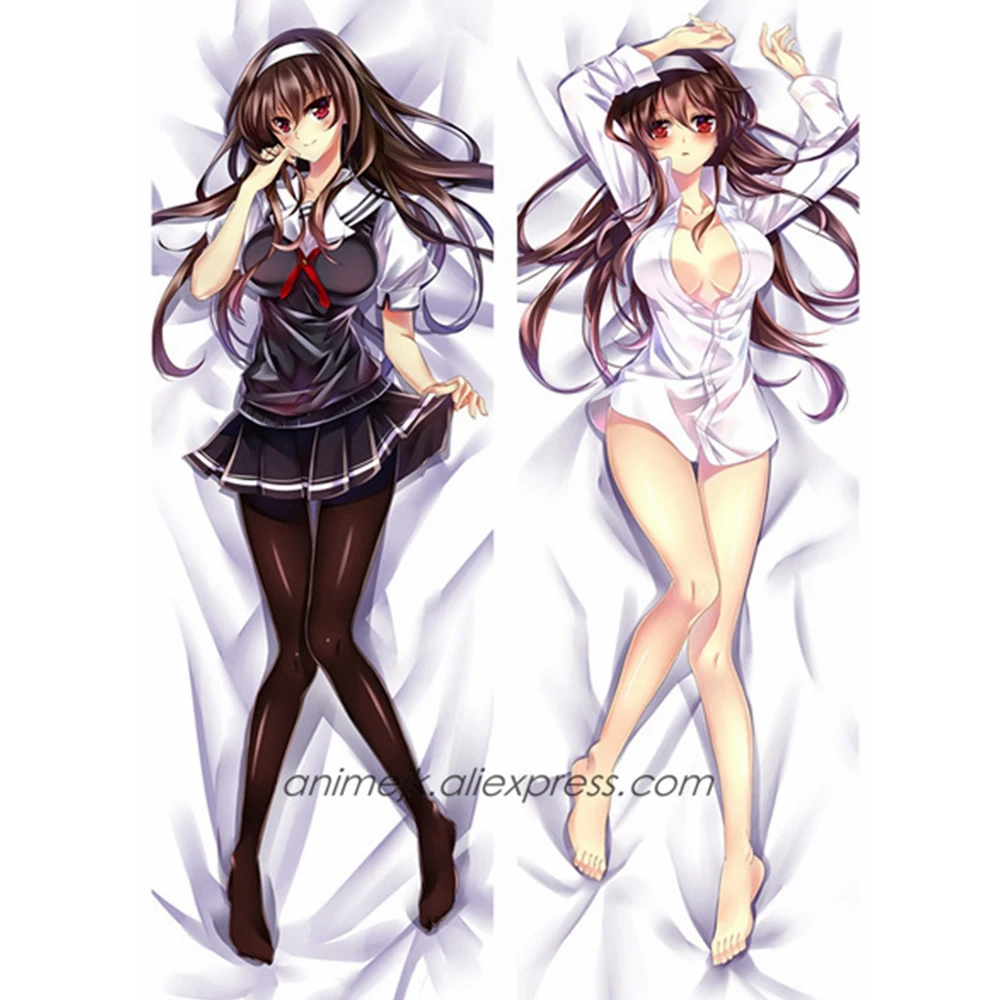 Аниме JK Saenai Heroine No Sodate-kata Kasumigaoka Utaha Dakimakura Декоративная Подушка Чехол для подушки