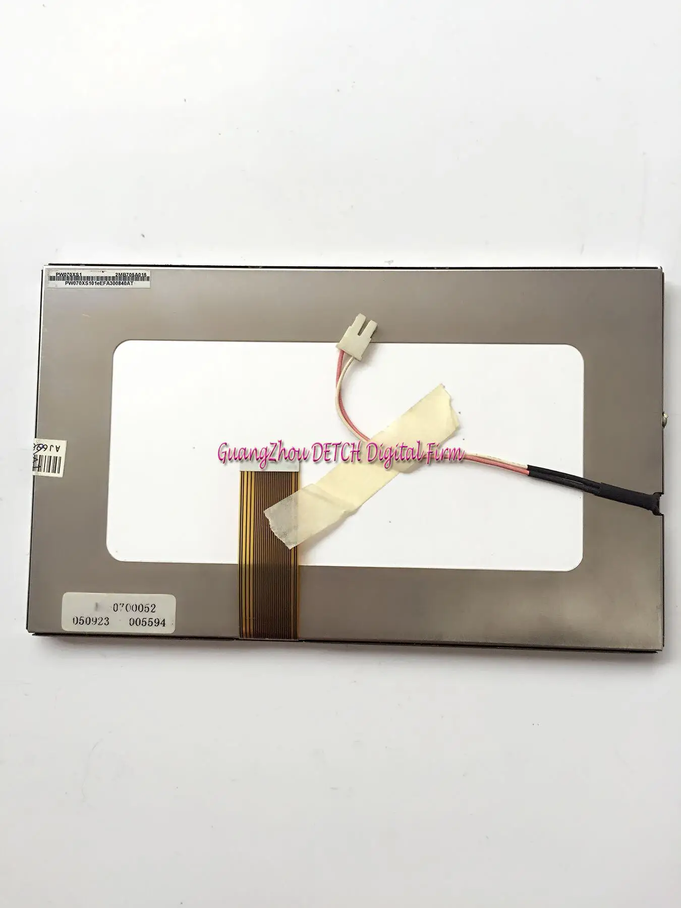 

PM070WL1 Pegasus 7 inch cable 30pin automotive digital LCD display screen