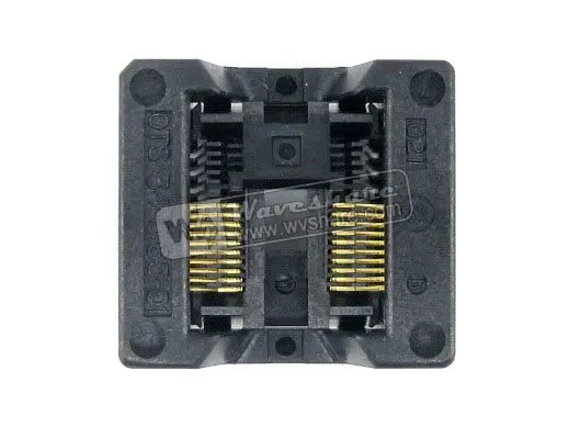 OTS-20(34)-0.65-01 SSOP20 TSSOP20 Enplas IC Test Burn-in Socket Programming Adapter 0.65mm Pitch 5.3mm Width