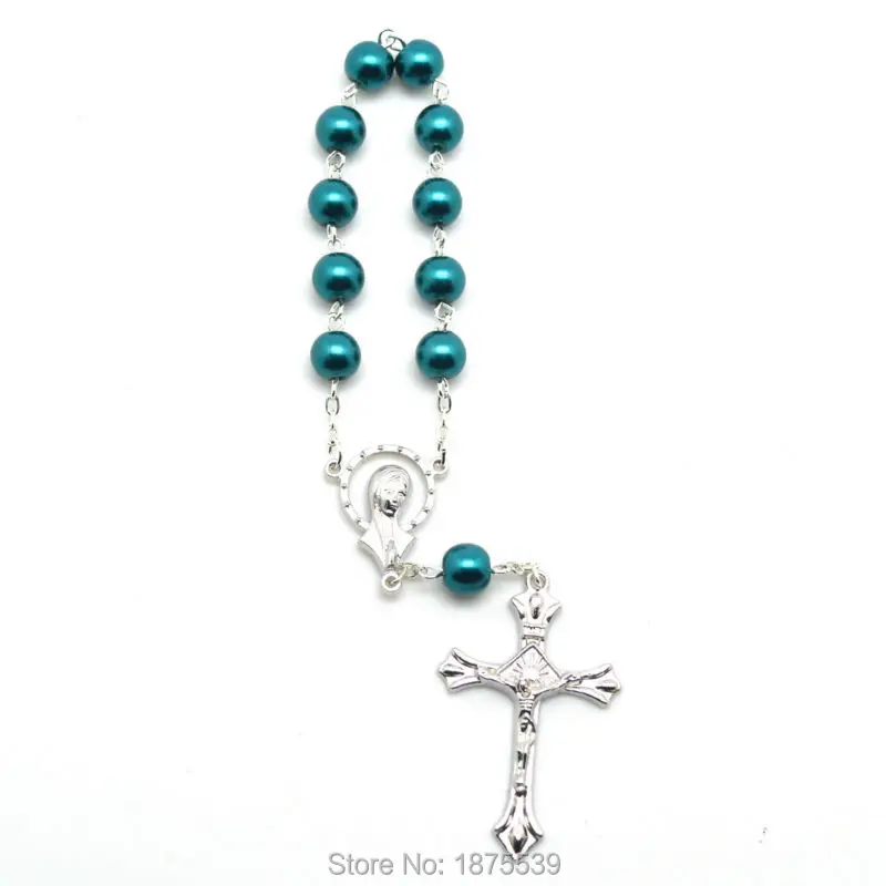 Прямая поставка стеклянных бусин десятилетние четки много цветов|rosary beads|rosary