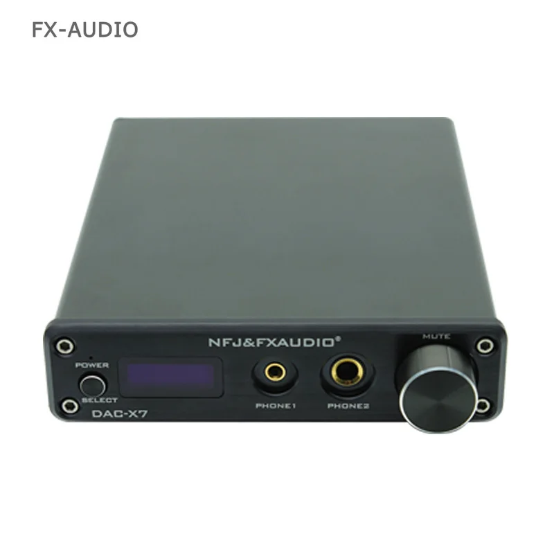 

DAC-X7 XMOS AK4490EQ USB DAC Decoder HiFi Audio home Amplifier DSD256 OPA2604 TPA6120 USB / optical / coaxial / AUX input