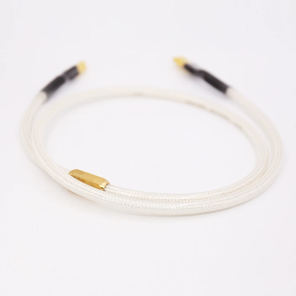 

Hi-End Silver Plated USB Audio Cable Data USB Cable USB HIFI Cable A-B USB Cable